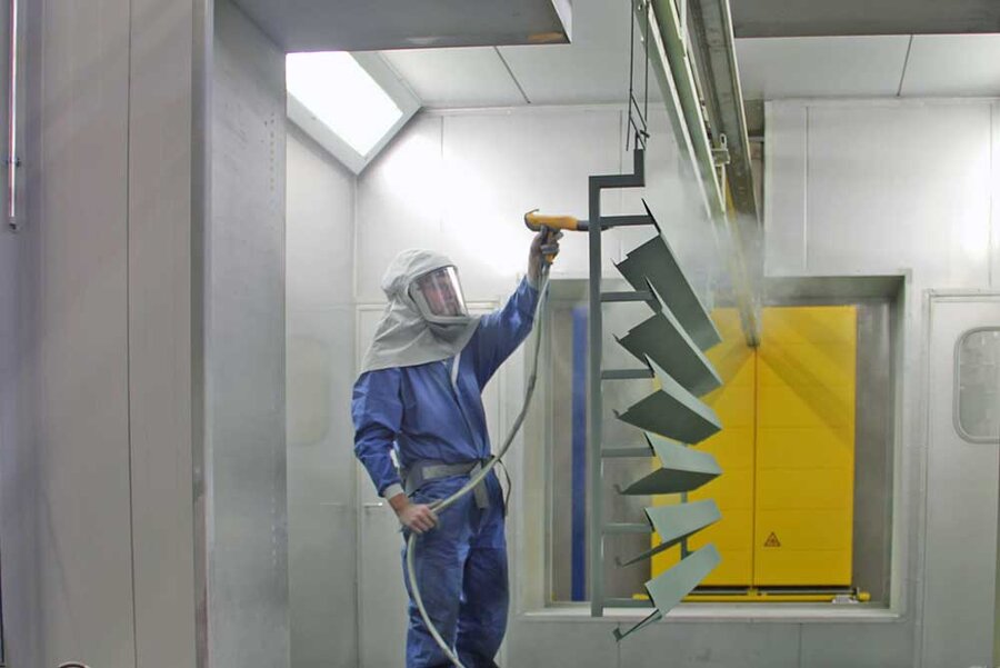 Pulverbeschichtungsanlage von NOPPEL